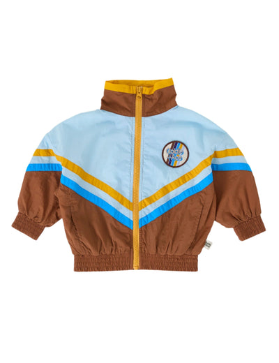 Goldie & Ace - Retro Lightweight Spray Jacket | Brown Jacket Goldie & Ace 