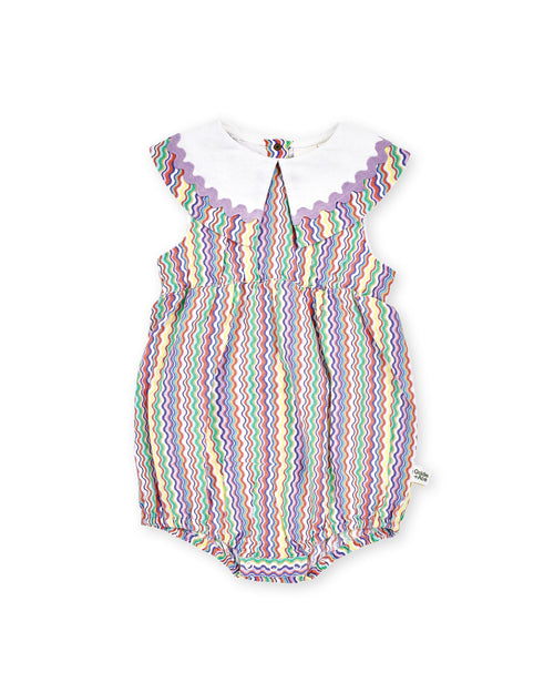 Goldie & Ace - Ric Rac Ava Collared Romper