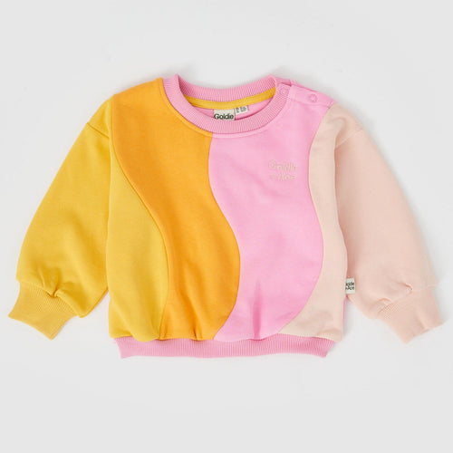 Goldie & Ace - Rio Wave Sweater - Pink Gold Multi