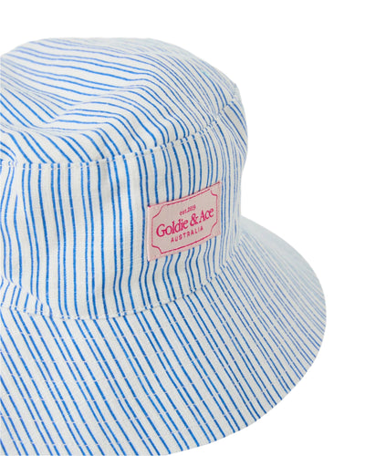 Goldie & Ace - Sailor Stripe Bucket Hat Hats Goldie & Ace 