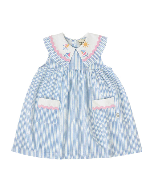 Goldie & Ace - Sailor Stripe Lucy Collared Dress