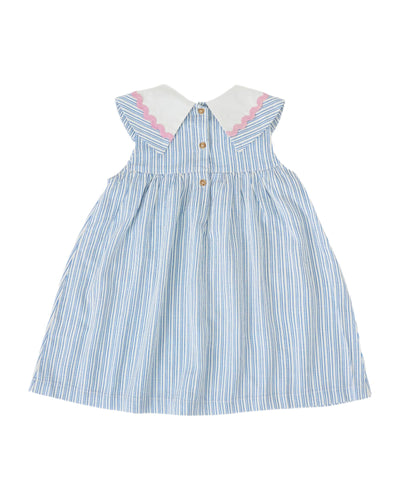 Goldie & Ace - Sailor Stripe Lucy Collared Dress Short Sleeve Dress Goldie & Ace 