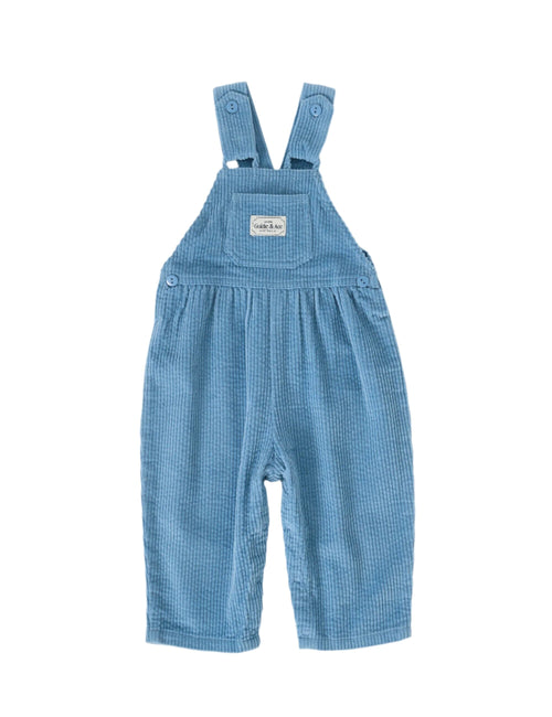 Goldie & Ace - Sammy Corduroy Overalls | Duck Egg