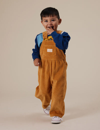 Goldie & Ace - Sammy Corduroy Overalls | Golden Overalls Goldie & Ace 