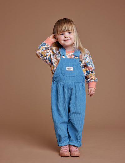 Goldie & Ace Sammy Corduroy Overalls - Lake Overalls Goldie & Ace 