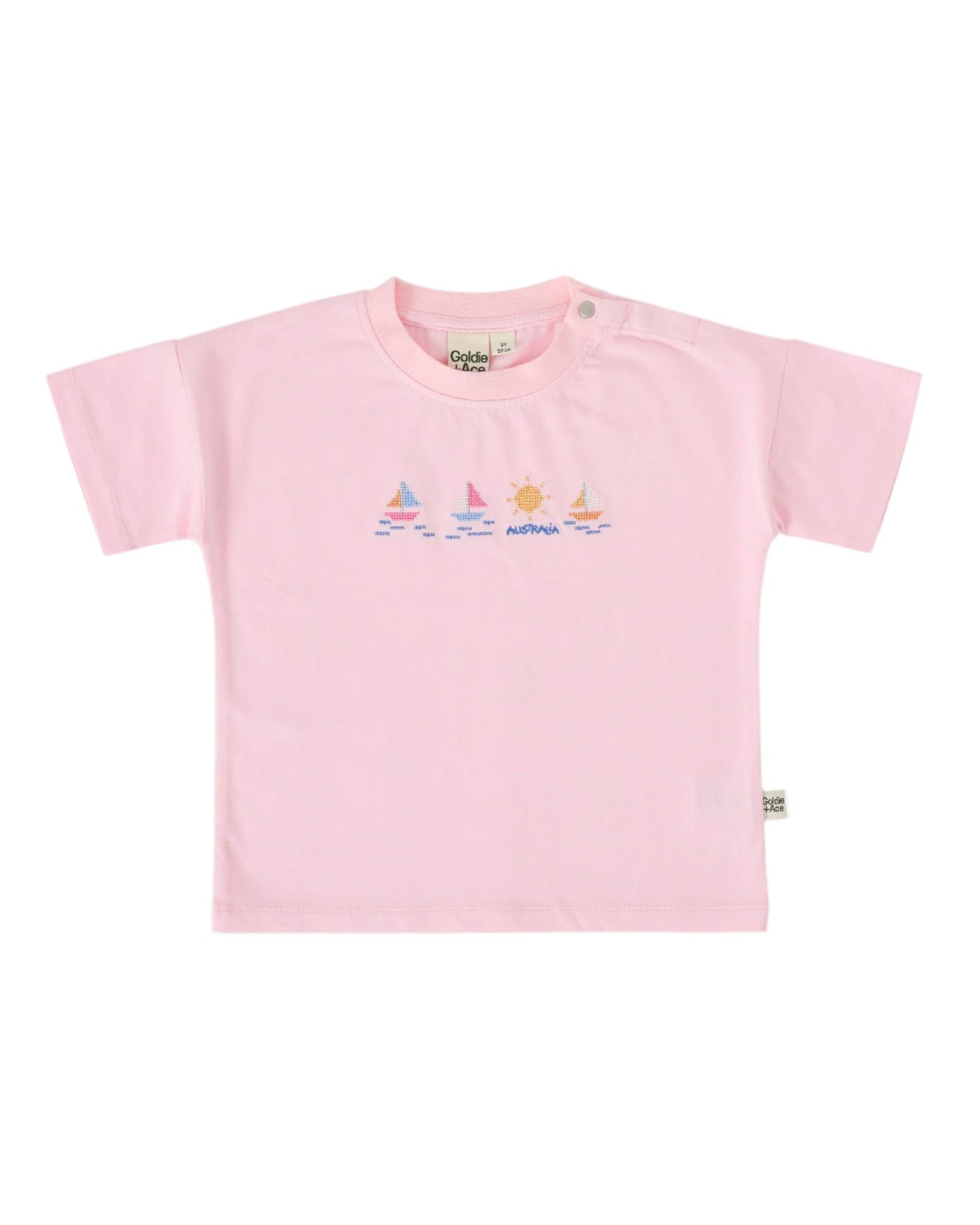 Goldie & Ace - Seaside Sailing T-Shirt Short Sleeve T-Shirt Goldie & Ace 