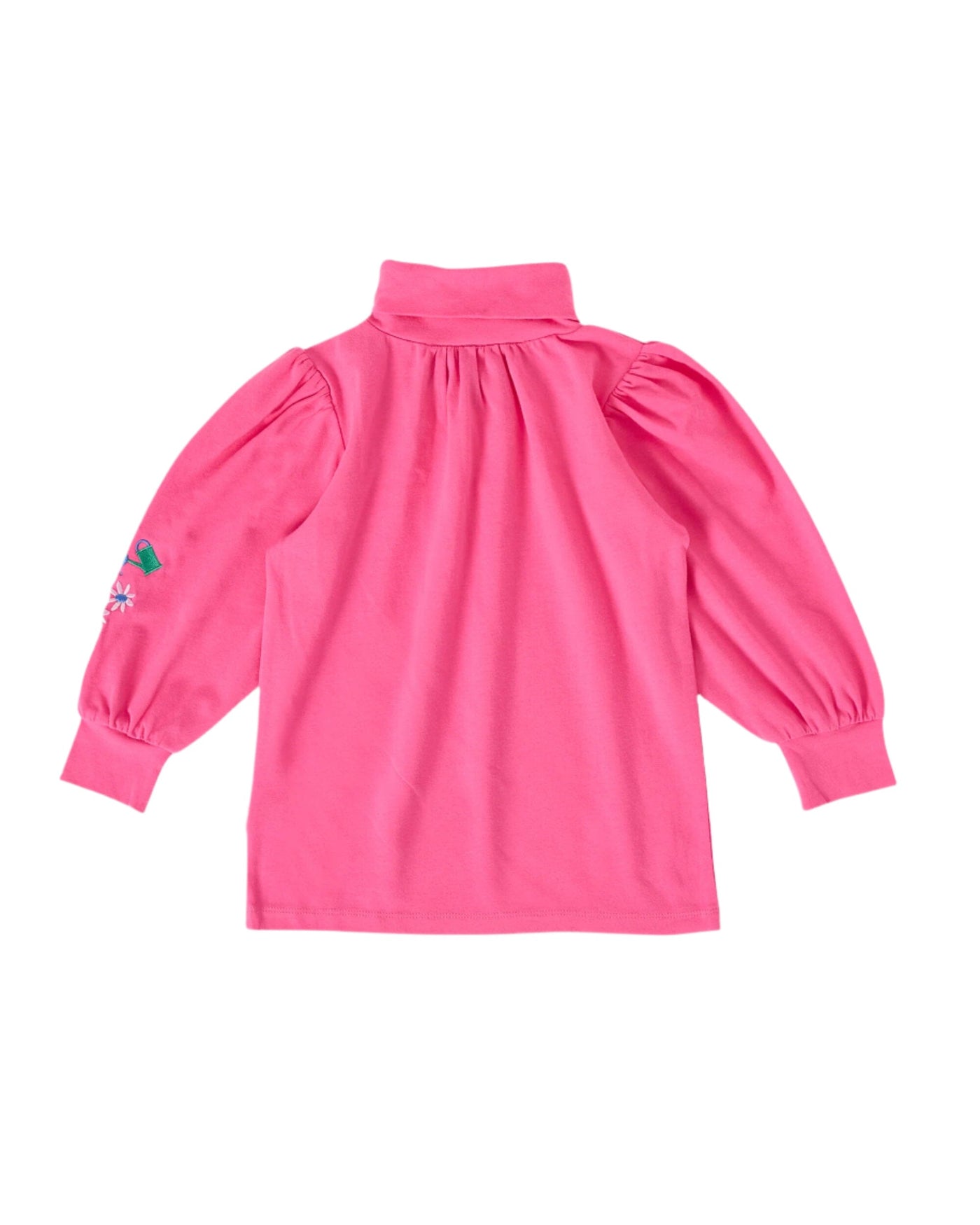 Goldie & Ace - Sofia Embroidered Puff Sleeve Skivvy Long Sleeve Top Goldie & Ace 