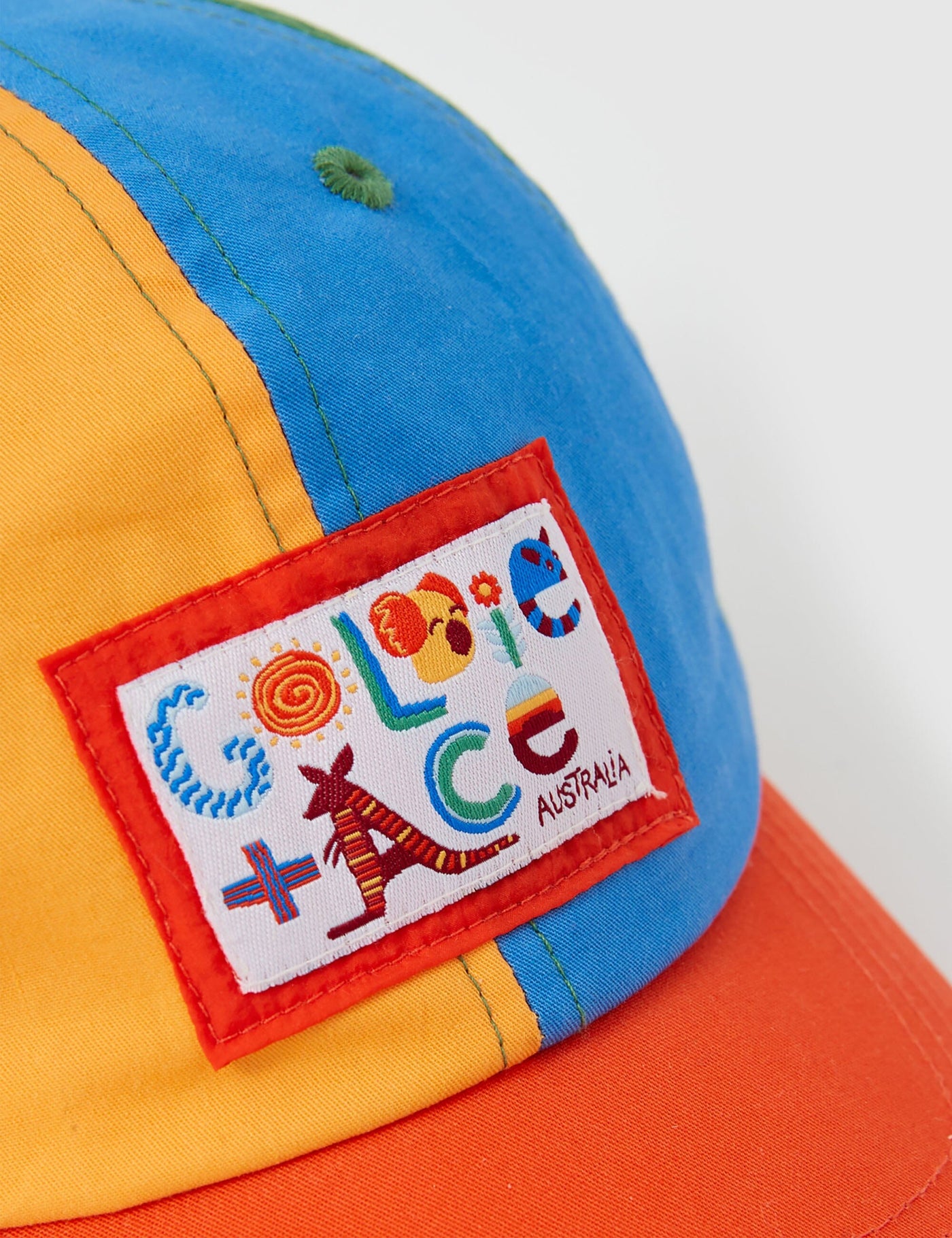 Goldie & Ace - Tate Land Down Under Denim Panel Cap Caps Goldie & Ace 