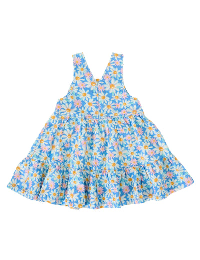 Goldie & Ace - Tully Tiered Pinafore Dress | Seaside Daisy Sleeveless Dress Goldie & Ace 