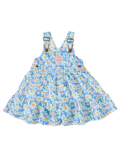 Goldie & Ace - Tully Tiered Pinafore Dress | Seaside Daisy Sleeveless Dress Goldie & Ace 