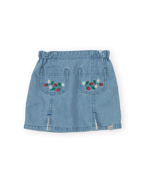 Goldie & Ace - Wild Strawberry Chambray Skirt