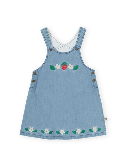 Goldie & Ace - Wild Strawberry Pinafore Dress