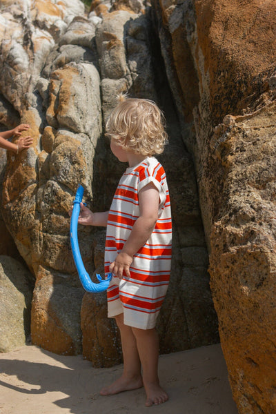 Grown - Island Stripe Playsuit Playsuit Grown 