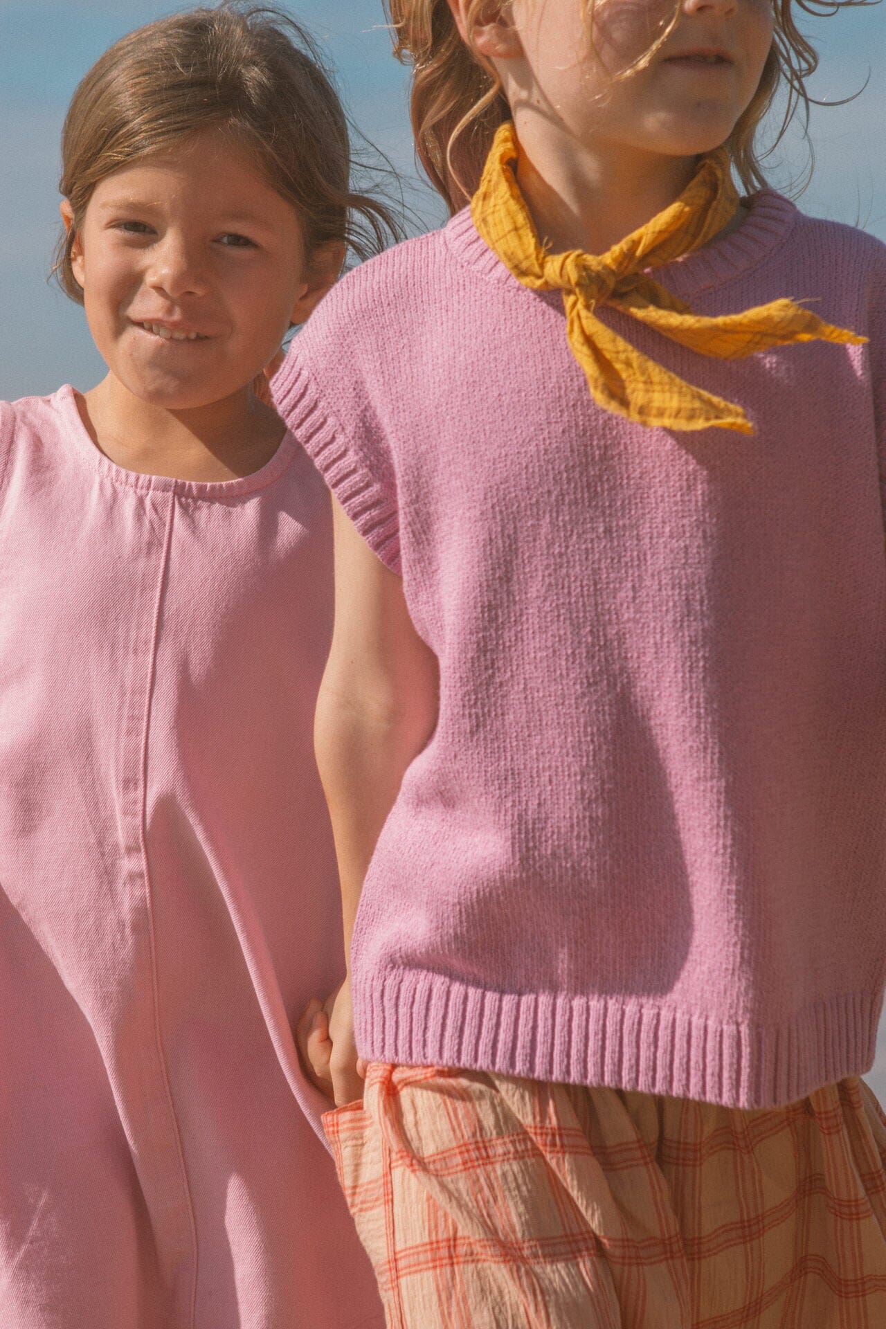 Grown - Jersey Knit Vest | Raspberry Vest Grown 