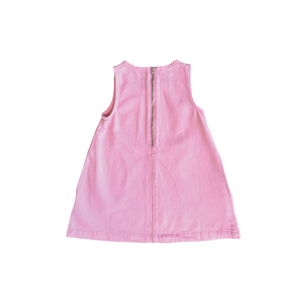 Grown - Shift Denim Dress Sleeveless Dress Grown 