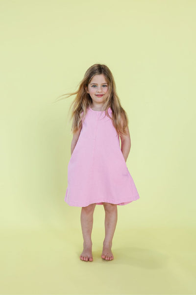 Grown - Shift Denim Dress Sleeveless Dress Grown 