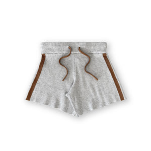 Grown - Stripped Ribbed Shorts