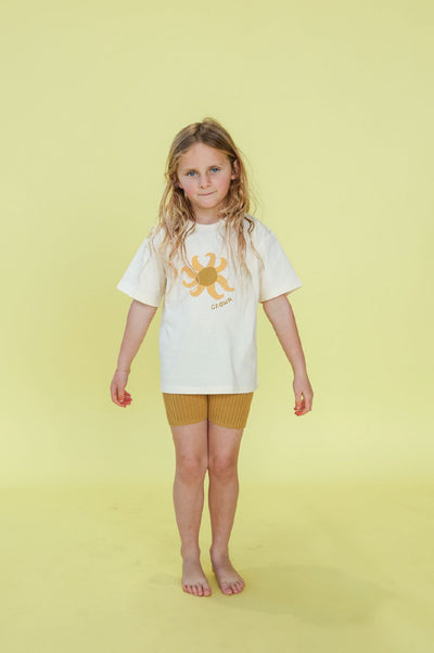 Grown - Sunny Tee | Milk Short Sleeve T-Shirt Grown 