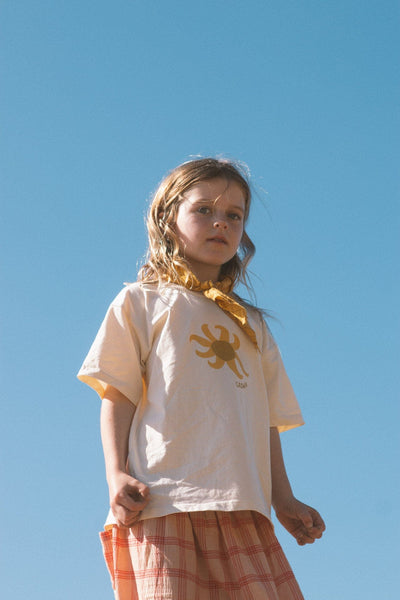 Grown - Sunny Tee | Milk Short Sleeve T-Shirt Grown 