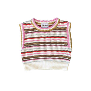 Grown - Sunshine Stripe Knit Top