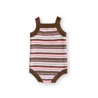 Grown - Sunshine Stripe Romper Romper Grown 