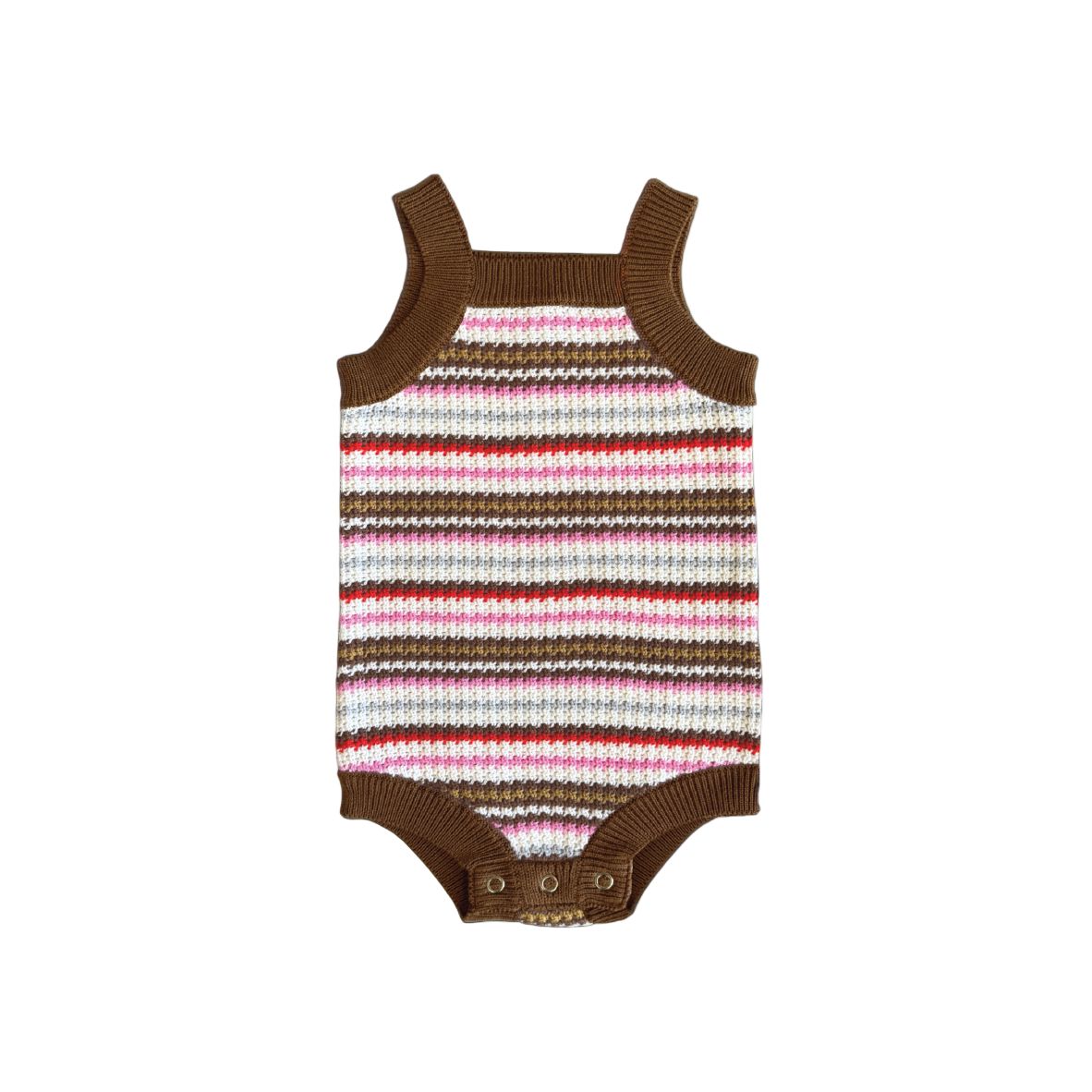 Grown - Sunshine Stripe Romper Romper Grown 