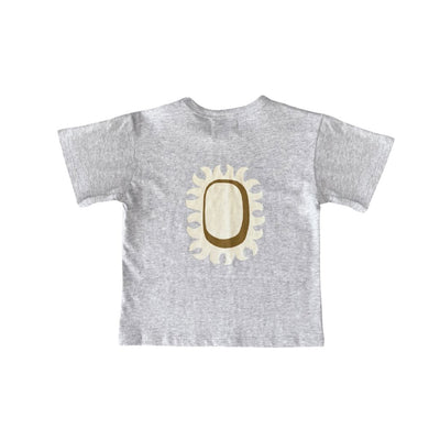Grown - Sunshine Tee | Grey Marle Short Sleeve T-Shirt Grown 