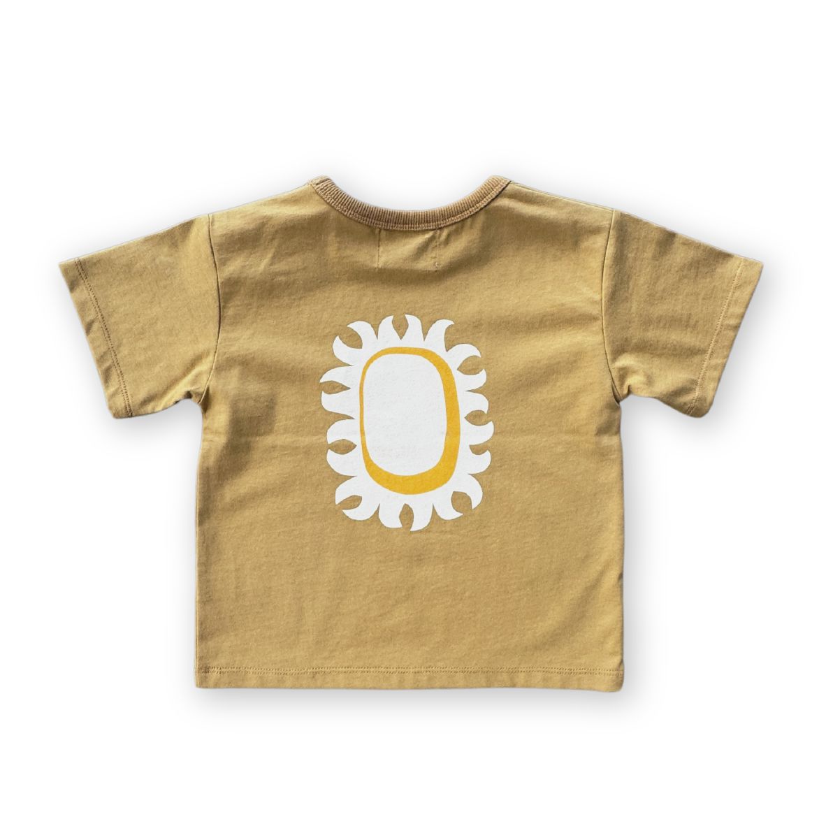 Grown - Sunshine Tee | Mustard Short Sleeve T-Shirt Grown 