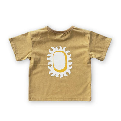 Grown - Sunshine Tee | Mustard Short Sleeve T-Shirt Grown 