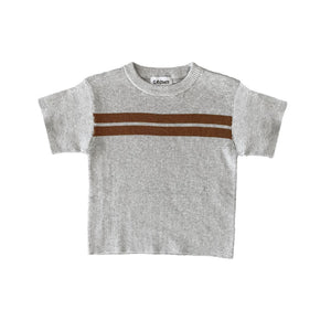 Grown - Twin Striped Ribbed Tee