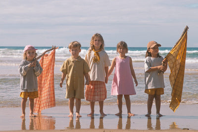 Grown - Woven Check Skirt Skirts Grown 