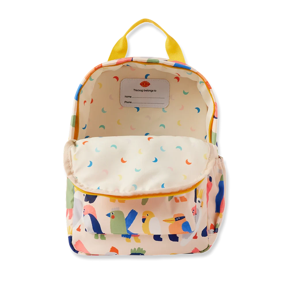 Halcyon Nights - Flamin' Galahs Kids Backpack (Small) Backpacks Halcyon Nights 