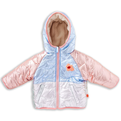 Halcyon Nights - Hej Blomma! Reversible Kids Puffer Jacket