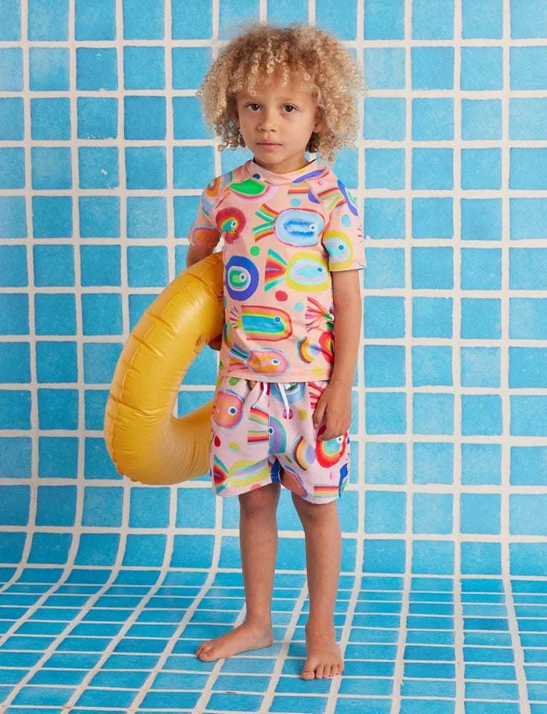 Halcyon Nights - Kids Boardshorts | Fancy Fins Boardshorts Halcyon Nights 