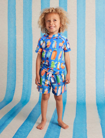 Halcyon Nights - Kids Boardshorts | Flamin' Galahs Boardshorts Halcyon Nights 