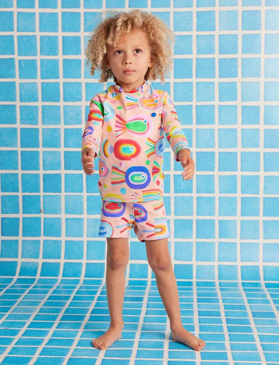 Halcyon Nights - Long Sleeve Rash Vest | Fancy Fins Rashie Halcyon Nights 