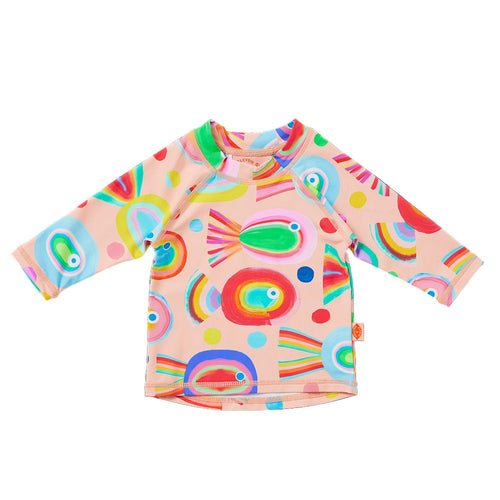 Halcyon Nights - Long Sleeve Rash Vest | Fancy Fins