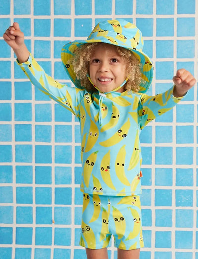 Halcyon Nights - Long Sleeve Rash Vest | Peel Party Rashie Halcyon Nights 