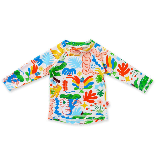 Halcyon Nights - Long Sleeve Rash Vest | Tropicool