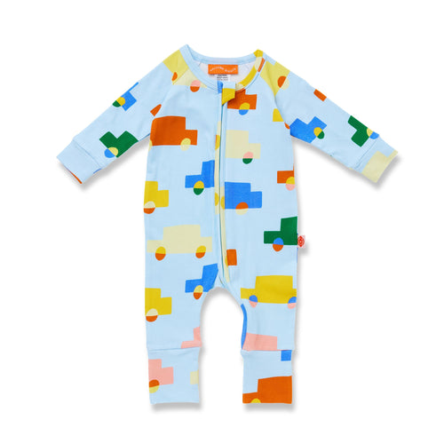 Halcyon Nights - Long Sleeve Romper | Beep Beep