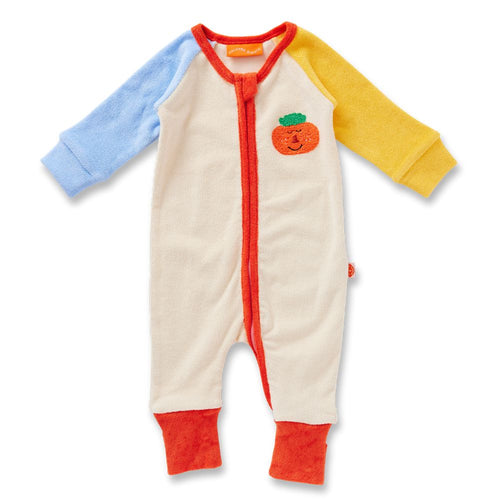 Halcyon Nights - Pocket Patch Terry Long Sleeve Romper