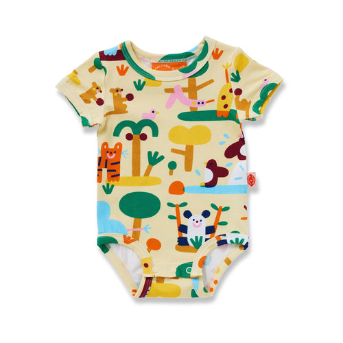 Halcyon Nights - Short Sleeve Bodysuit | Zoo Crew