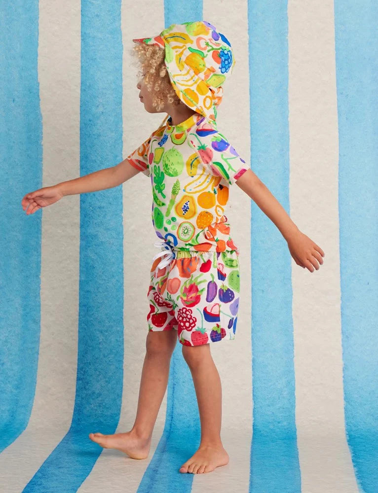 Halcyon Nights - Short Sleeve Rash Vest | Eat The Rainbow Rashie Halcyon Nights 
