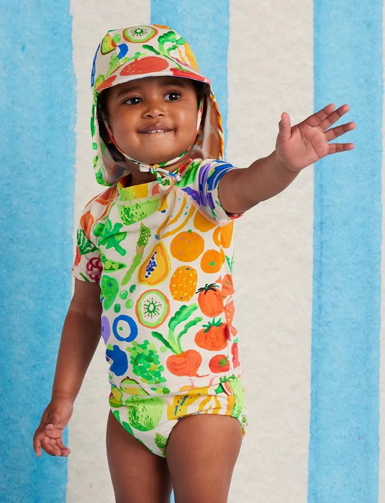Halcyon Nights - Short Sleeve Rash Vest | Eat The Rainbow Rashie Halcyon Nights 