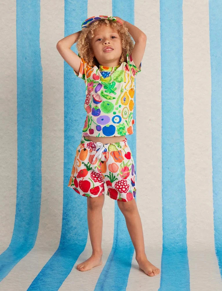 Halcyon Nights - Short Sleeve Rash Vest | Eat The Rainbow Rashie Halcyon Nights 