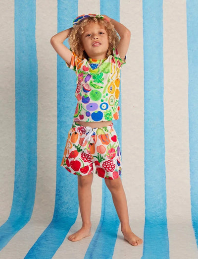 Halcyon Nights - Short Sleeve Rash Vest | Eat The Rainbow Rashie Halcyon Nights 