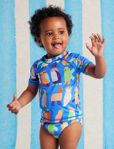 Halcyon Nights - Short Sleeve Rash Vest | Flamin' Galahs Rashie Halcyon Nights 