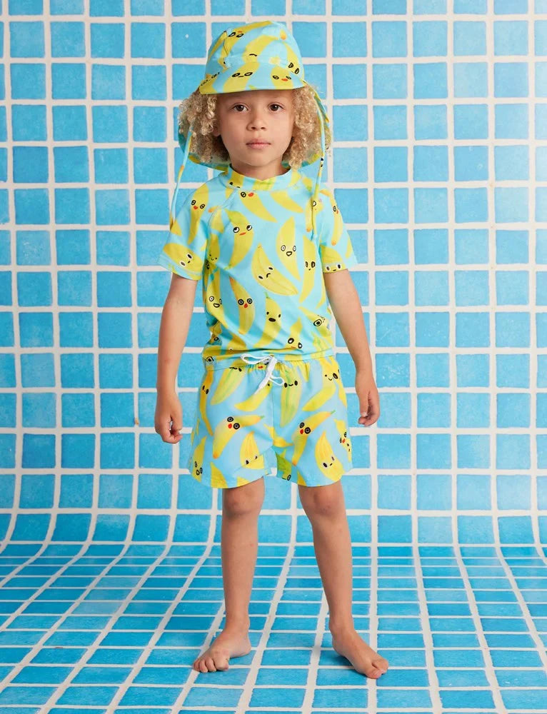Halcyon Nights - Short Sleeve Rash Vest | Peel Party Rashie Halcyon Nights 