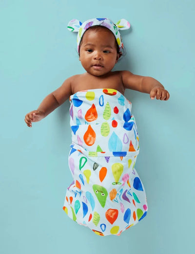 Halcyon Nights - Sun Shower Baby Wrap Swaddle Swaddles Halcyon Nights 