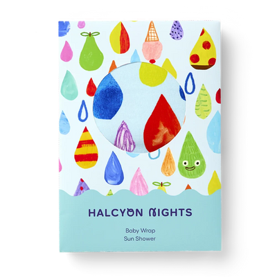 Halcyon Nights - Sun Shower Baby Wrap Swaddle Swaddles Halcyon Nights 